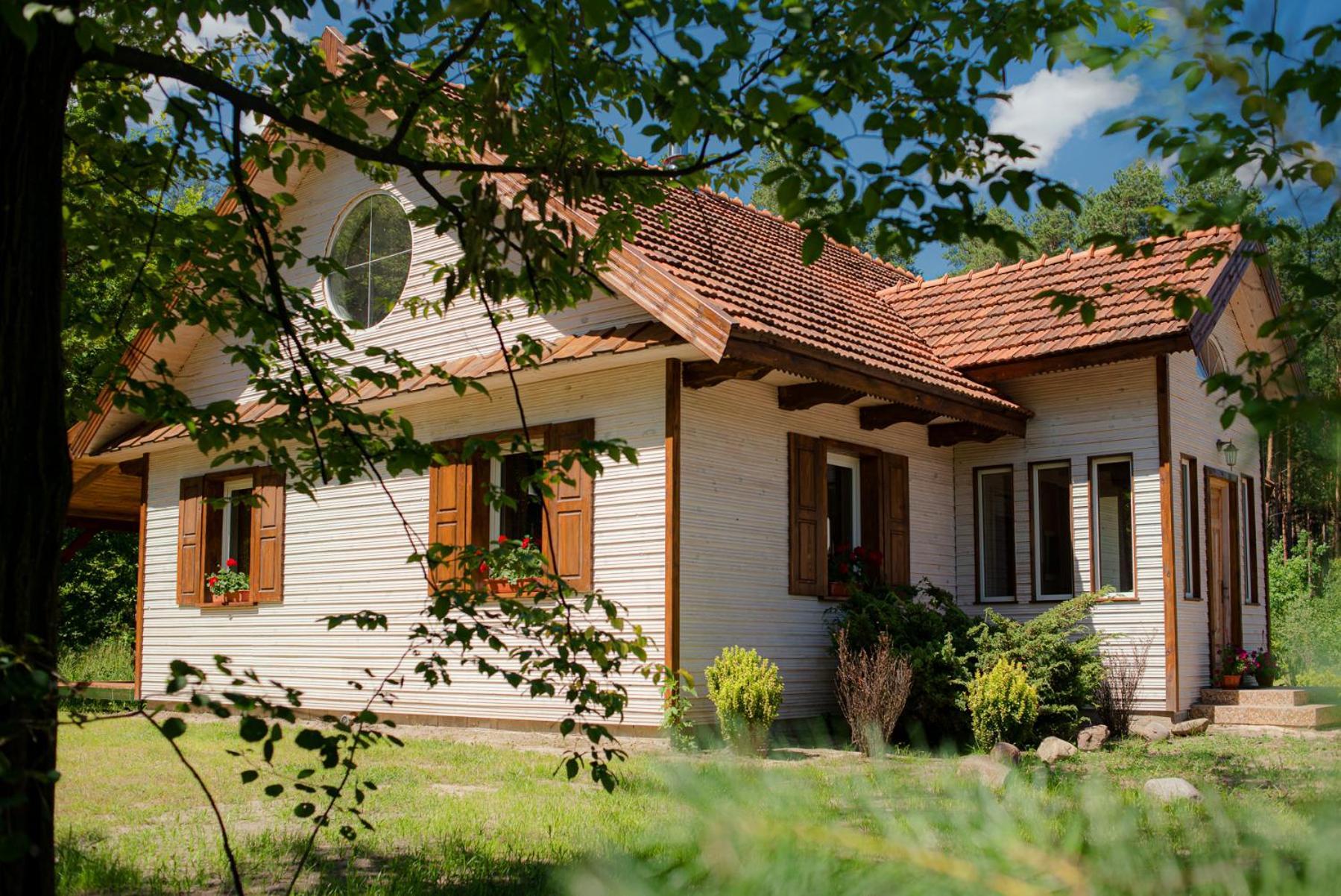 Jagodowy Zakatek, Caloroczny Dom Na Wylacznosc W Lesie, Balia, Cisza, Kominek, Weranda, Stawy Tuczna Exterior photo
